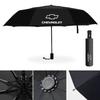 AABHL1 Car Automatic Umbrella Portable Folding Auto Logo Accessorie For Chevrolet Spark Captiva Cruze Tracker Epica Optra SS Z71 Groove