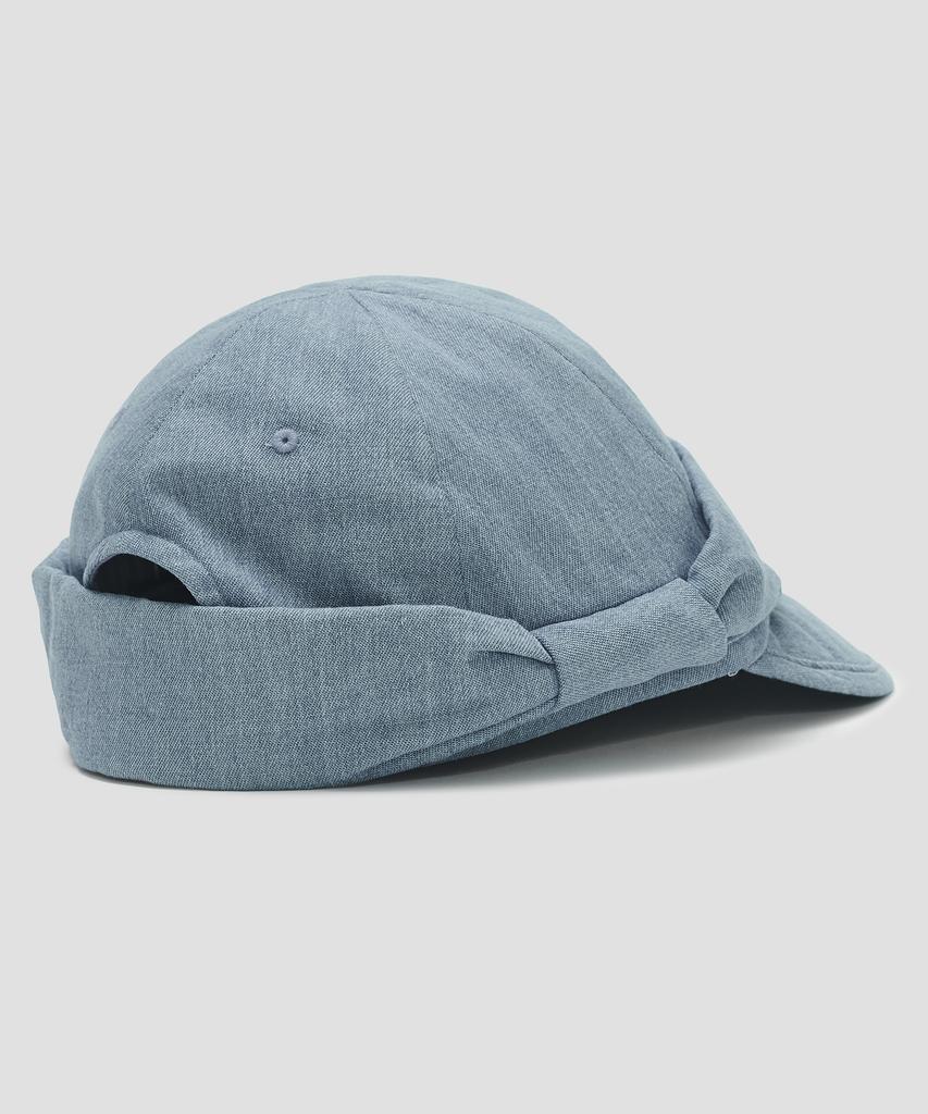Taibseobiseu Denim Belted Cap [Light Blue]