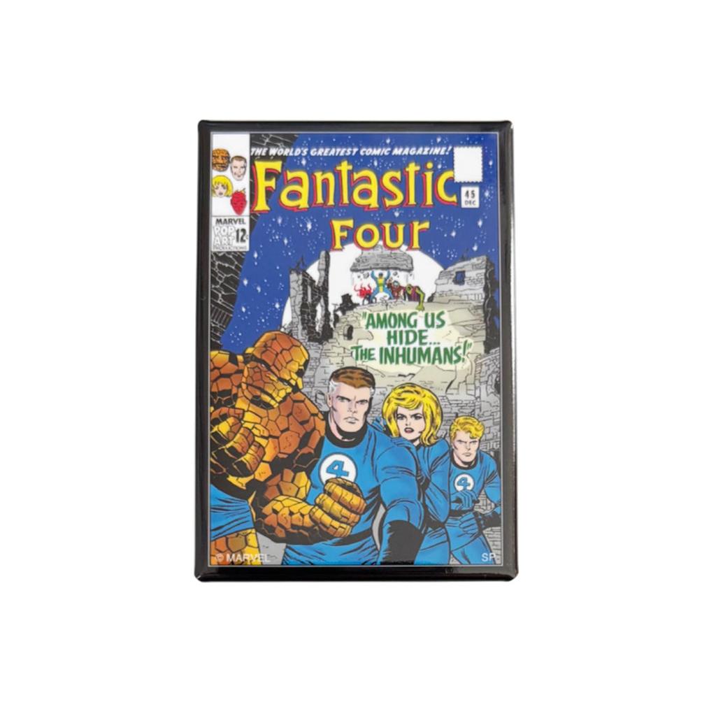Small Planet Marvel Fantastic Four Magnet Comic Cover Complete Set of 6