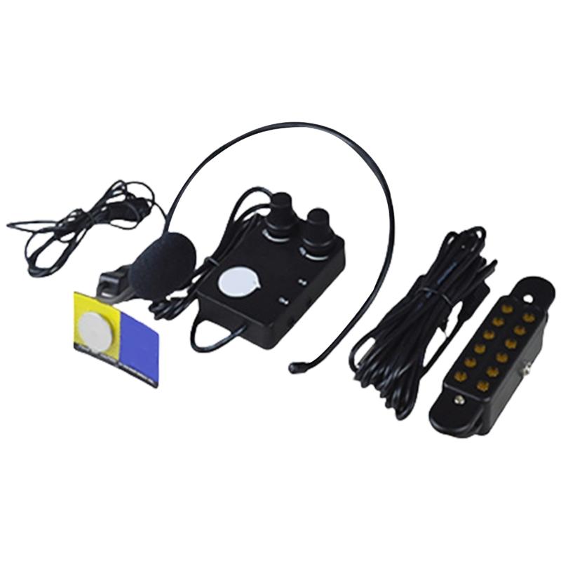 

Guitar Pickup 6 Hole Guitar Soundhole Transducer Amplifier with 9.5ft Cable 1/4inch Cable for Acoustics Classical Guitar чёрный/серебряный