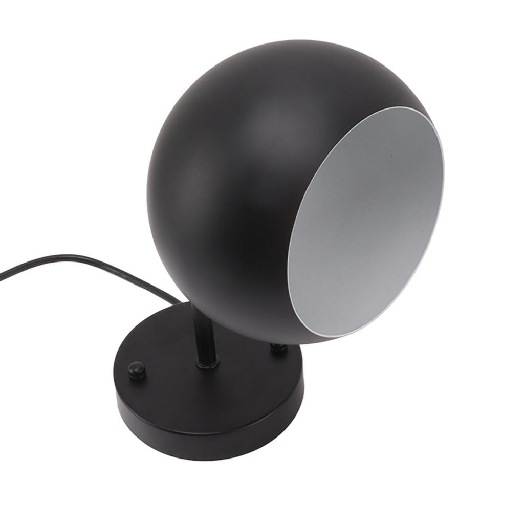 Aplice de perete vintage reglabilă E27 E26 bază lumină LED lumină de toaletă cu întrerupător negru