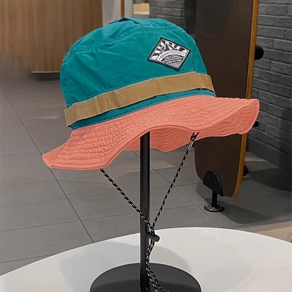 Sun Protection Western Cowboy Hat Sunscreen Sun Protection Bucket Cap Hiking Fisherman Hat  Summer