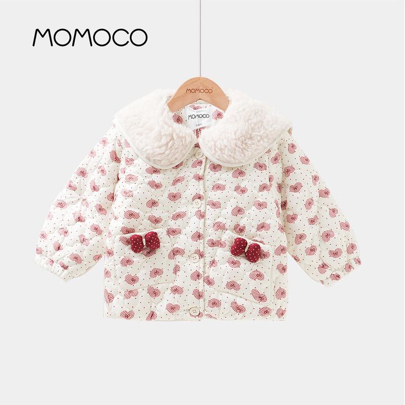 MOMOCO Girls' Winter Plush Cotton Jacket