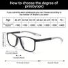 3 PCS Reading Glasses Lightweight Computer Driving Reading Glasses Ideal Gift for Both Men and Women Suitable for Daily Use