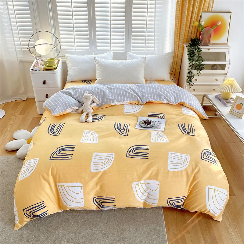 Floral Duvet Cover Botanical Flowers Pattern Bedding Cotton Comforter Cover Lightweight Boho Floral Quilt Cover for Girls Women