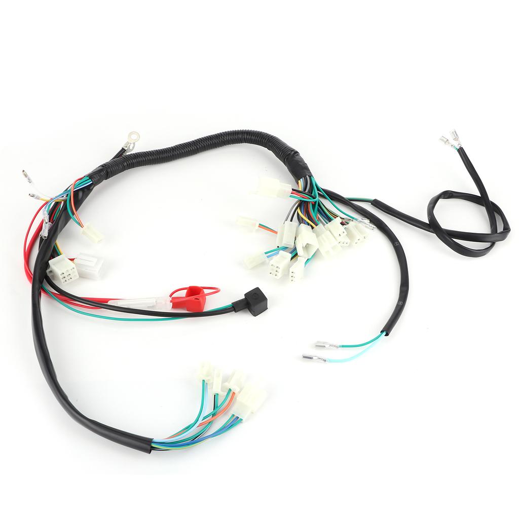 Engine Start Wire Wiring Harness Loom for 50cc 110cc 125cc PIT Quad Dirt Bike ATV