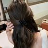 Balletcore Bow Preepy 2000s Claw Side Clip Hair Clip Princess Sweet GirlsBangs Bow Style Claw Bow Multicolored