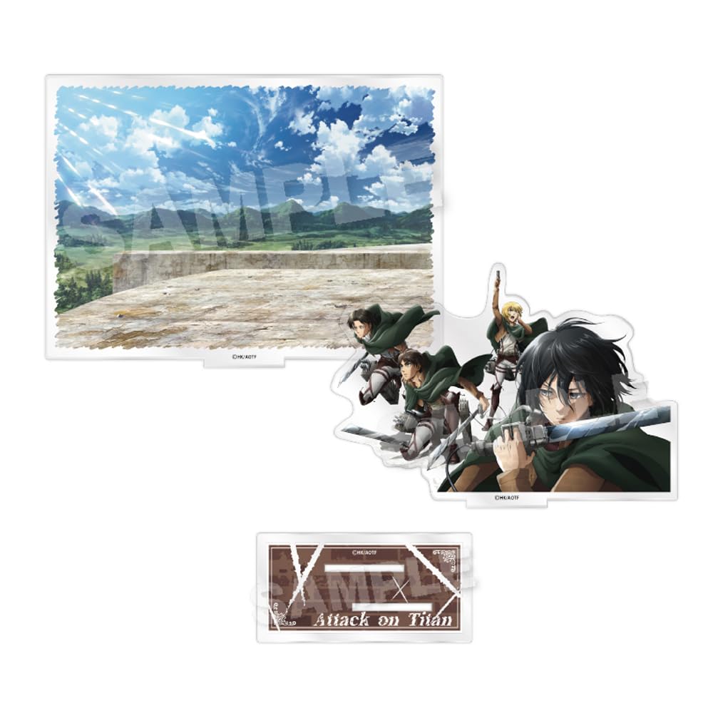 Attack On Titan Diorama Acrylic Stand Design G
