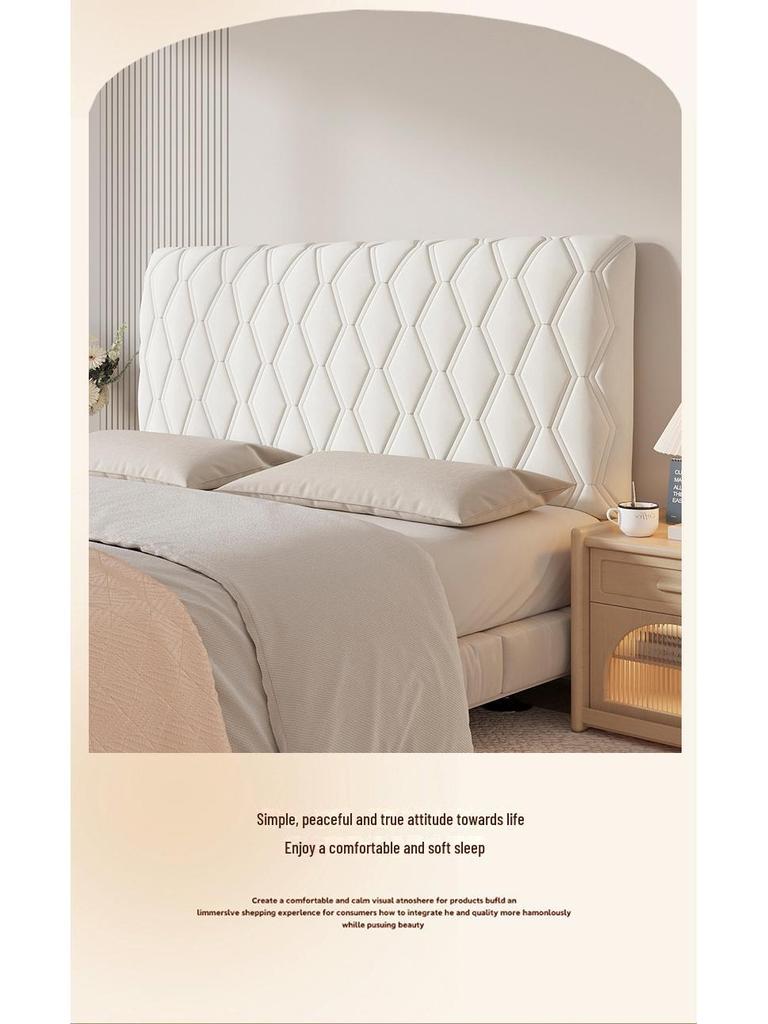 European-Style Dustproof Soft Fabric Headboard Cover