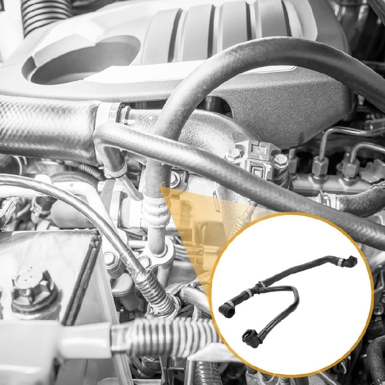 Replacement Radiator Hose Easy Installation Engine Coolant Water Inlet Pipe Hose 17128616914 Automotive Accessories
