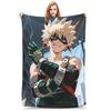 1PC Home Katsuki Bakugo Blanket Throw Blanket  Novelty Warm Blanket All Season Gift