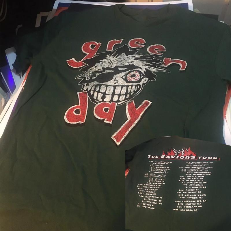 2026 Green Day Large Shirt Saviors Tour Concert Punk North America S-5XL XL