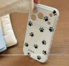 Cat Paw Print iPhone 17 Pro Max Case with Large Heart Window - Style 161514