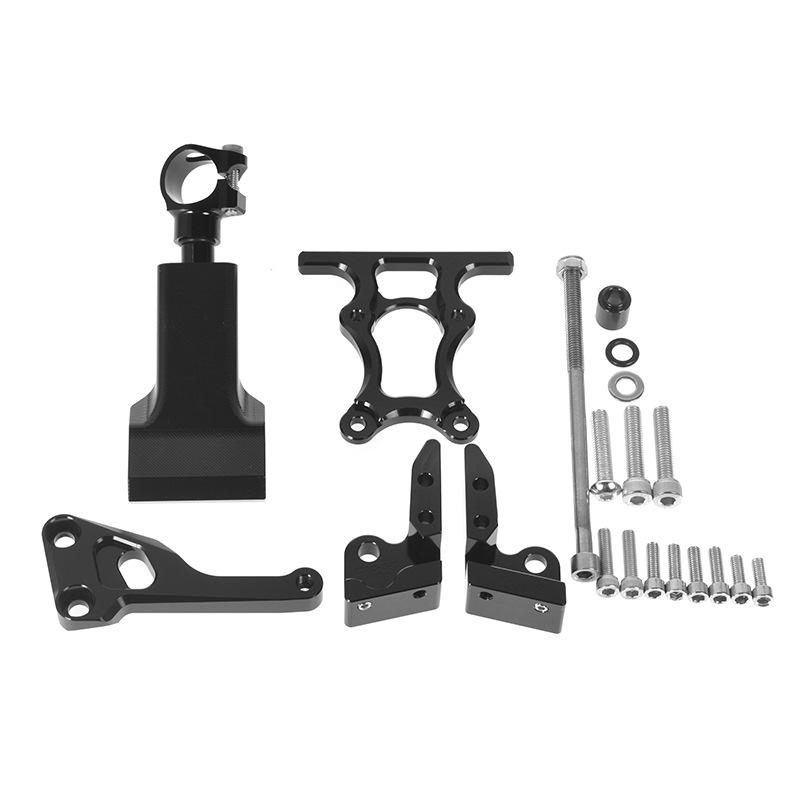 

Ямаха МТ-07 (2013-2016) Комплект крепления рулевого демпфера из алюминия с ЧПУ Titanium