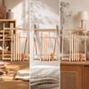 Weaving Loom with Tools Freestanding for Fiber Artists, Craft Hobbyists,