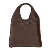 2022 Korean Knit Hollowed Shoulder Handbag - Women's Large Capacity Trendy Tote