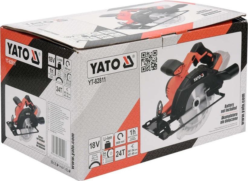 18V 165Mm Chain Saw Without Battery - Yt-82811