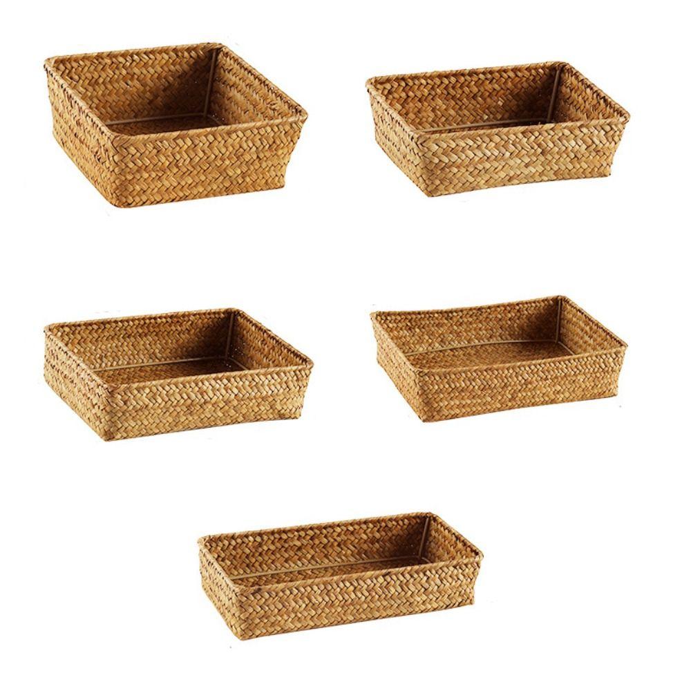 Large Capacity Storage Basket Creative Desktop Clutter Box Toiletries and Skincare