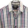 RRL 90s Initial Tag Red 3 Stars Old Long Sleeve Heavy Flannel Check Shirt Men's Used