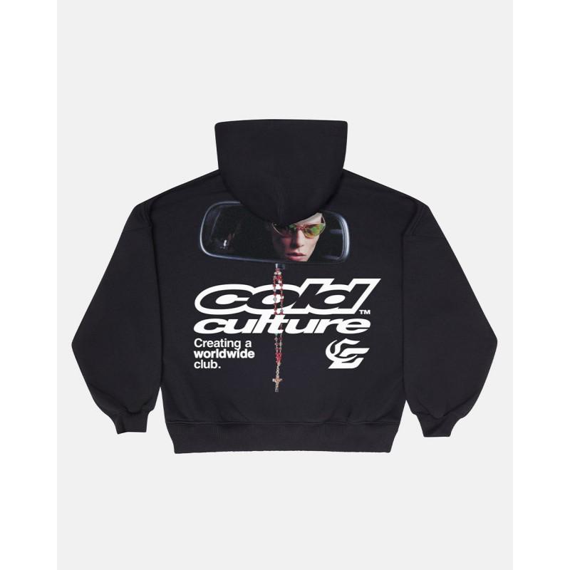 Coldcu 26FW New Boxy Hoodie Heavy Cotton Long Sleeve Hooded Sweatshirt Men Women