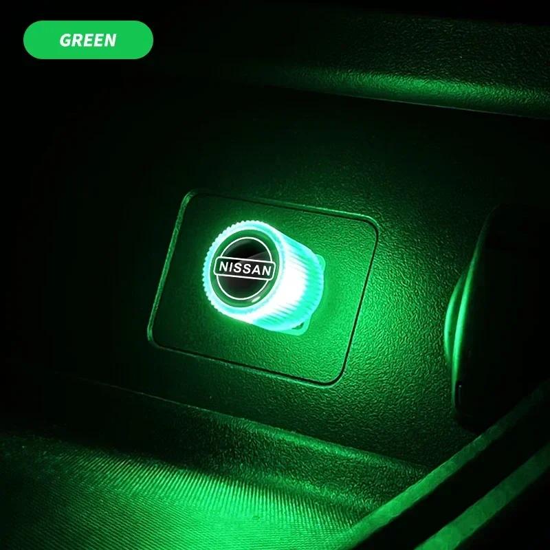 

2025 Горячий Для Nissan 1 шт. USB Автомобильный светодиодный свет Атмосферный свет в салоне Автоаксессуары Для Nismo Nissan Teana Skyline Juke X-