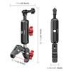 PULUZ Motorrad Lenker Krabbenklemme CNC Metall Magic Arm Stange Halterung