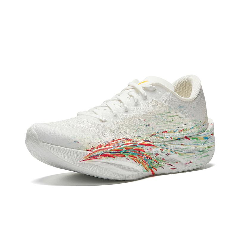Anta C202 6.0 Low top Nitrogen Technology Marathon Racing Running Shoes Men's White Green 112535575R-3