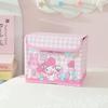 Hello Kitty Kuromi Cinnamoroll Melody Party Theme Foldable Flip Storage Box For Dorm Room And Desk Storage