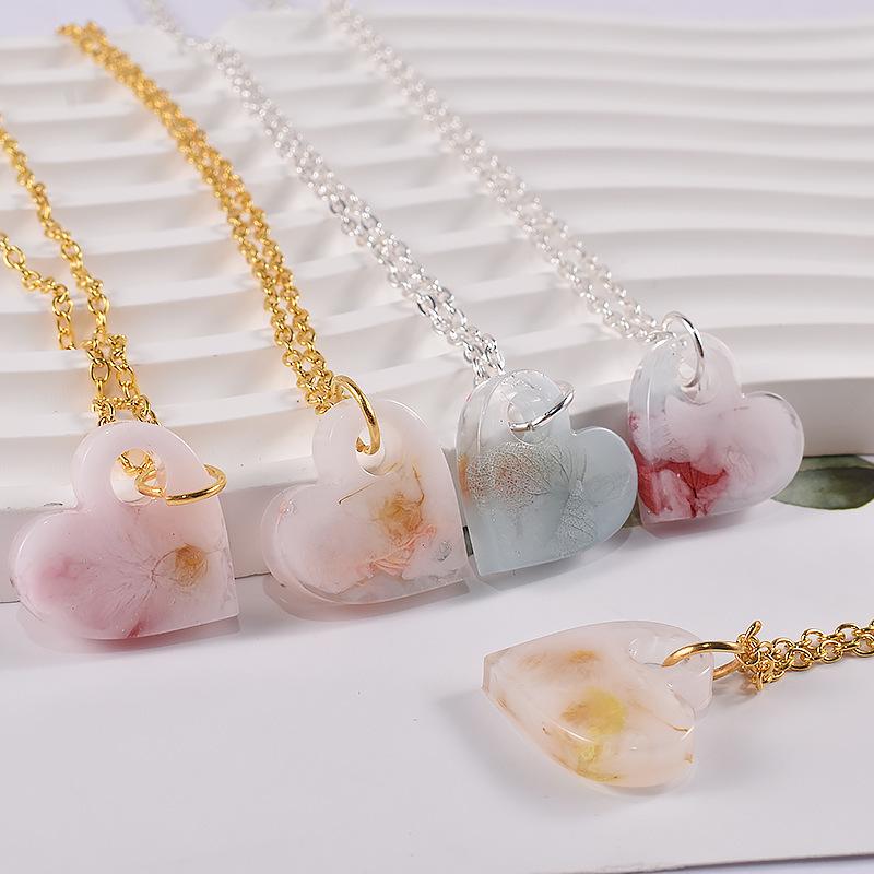 Heart-Shaped Silicone Mold for DIY Resin or Chocolate Valentine's Pendants