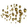 2-8Mm Stainless Steel Round Seed Big Hole Bead Loose Spacer Beads For Diy Jewelry Making Findings Supplies Accessories