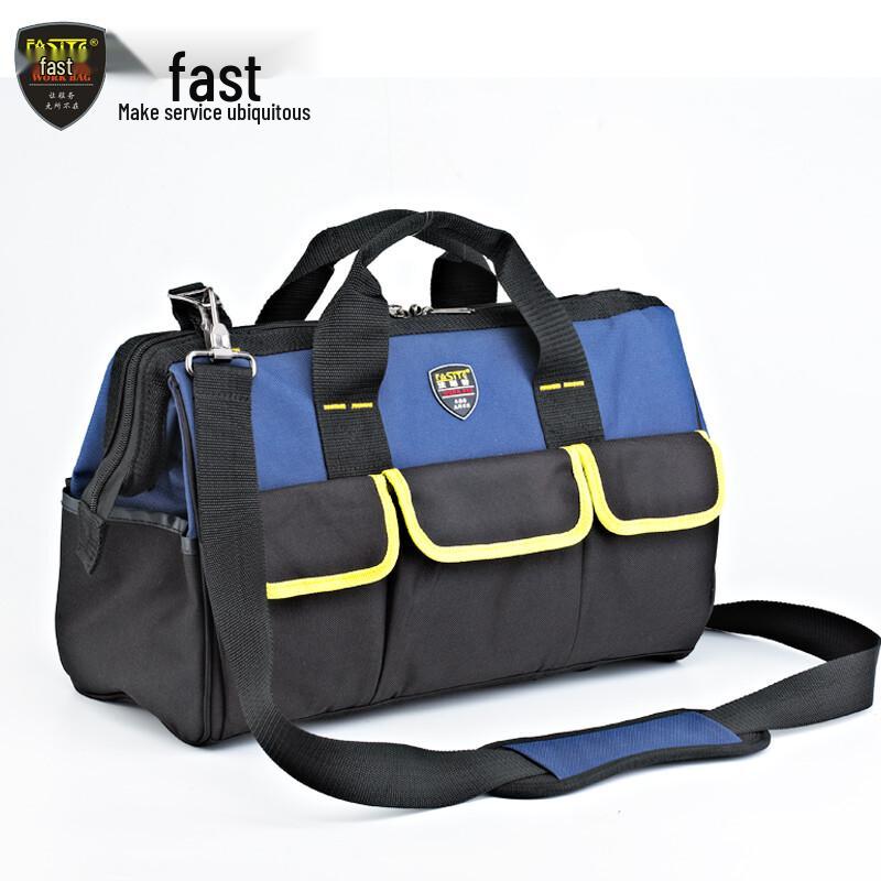 Fasite FAT-13-2D-15 15-inch Canvas Electrician Tool Bag 15 inch