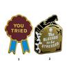 Motivational Recognition Pins Employee Appreciation Student Awards Teacher Classroom Graduation Gifts Alloy Lapel Badges