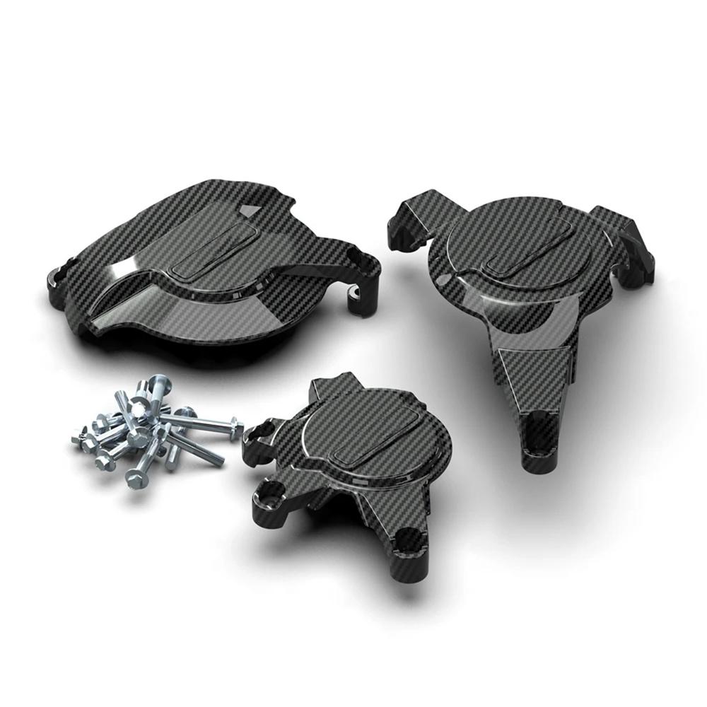 Motorcycle Carbon Fiber Look Engine Protection Cover for Honda CBR1000RR 2008-2016