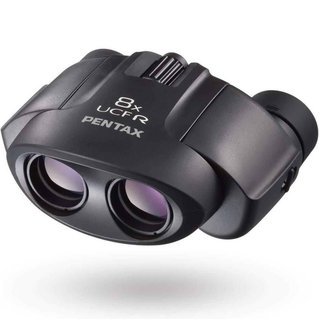 PENTAX UCF R 8x21 Binoculars, High-Power 8x Magnification [High-Quality Bak4 Prism] [Bright, Clear View from Edge to Edge] [Recommended for Live