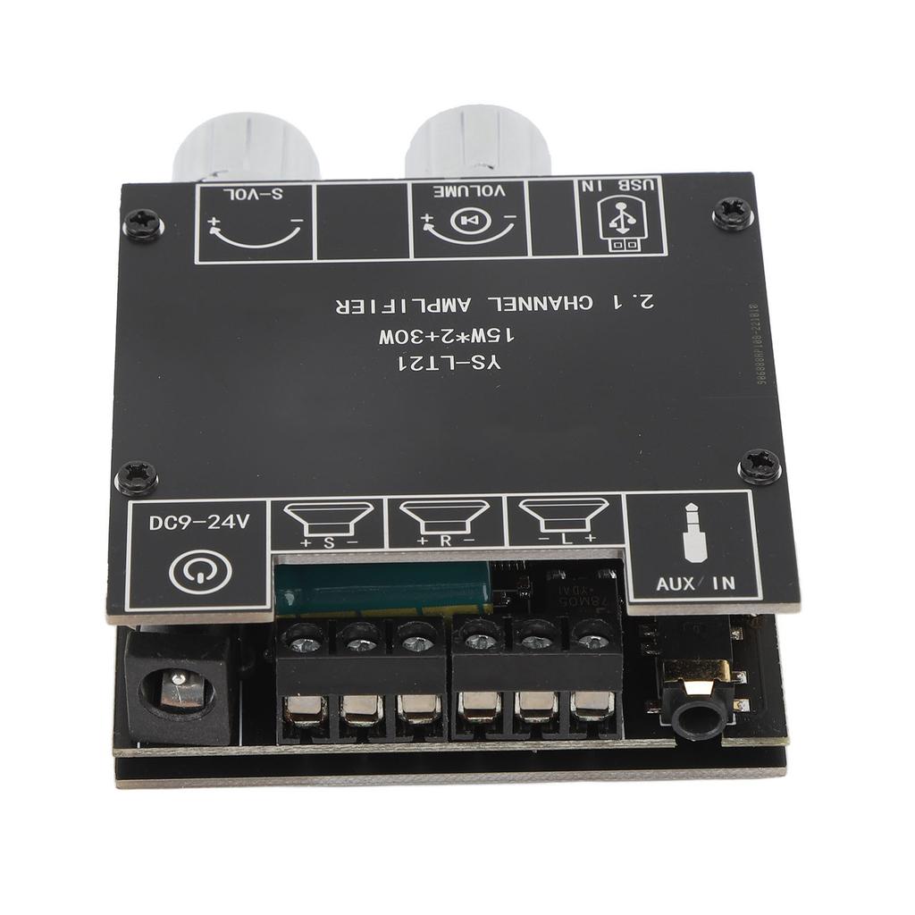 YS LT21 Bluetooth Audio Digital Amplifier Board Module 2.1 Channel 15W 15W 30W with Bass Channel