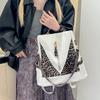 Rucksack mit Leopardenmuster und großem Fassungsvermögen für Damen, diebstahlsicherer Rucksack