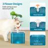 Cat Water Fountain Auto Filter  LED Lighting USB Electric Mute Cat Drinker Bowl 2L Recirculate Filtring Drinker Water Dispenser