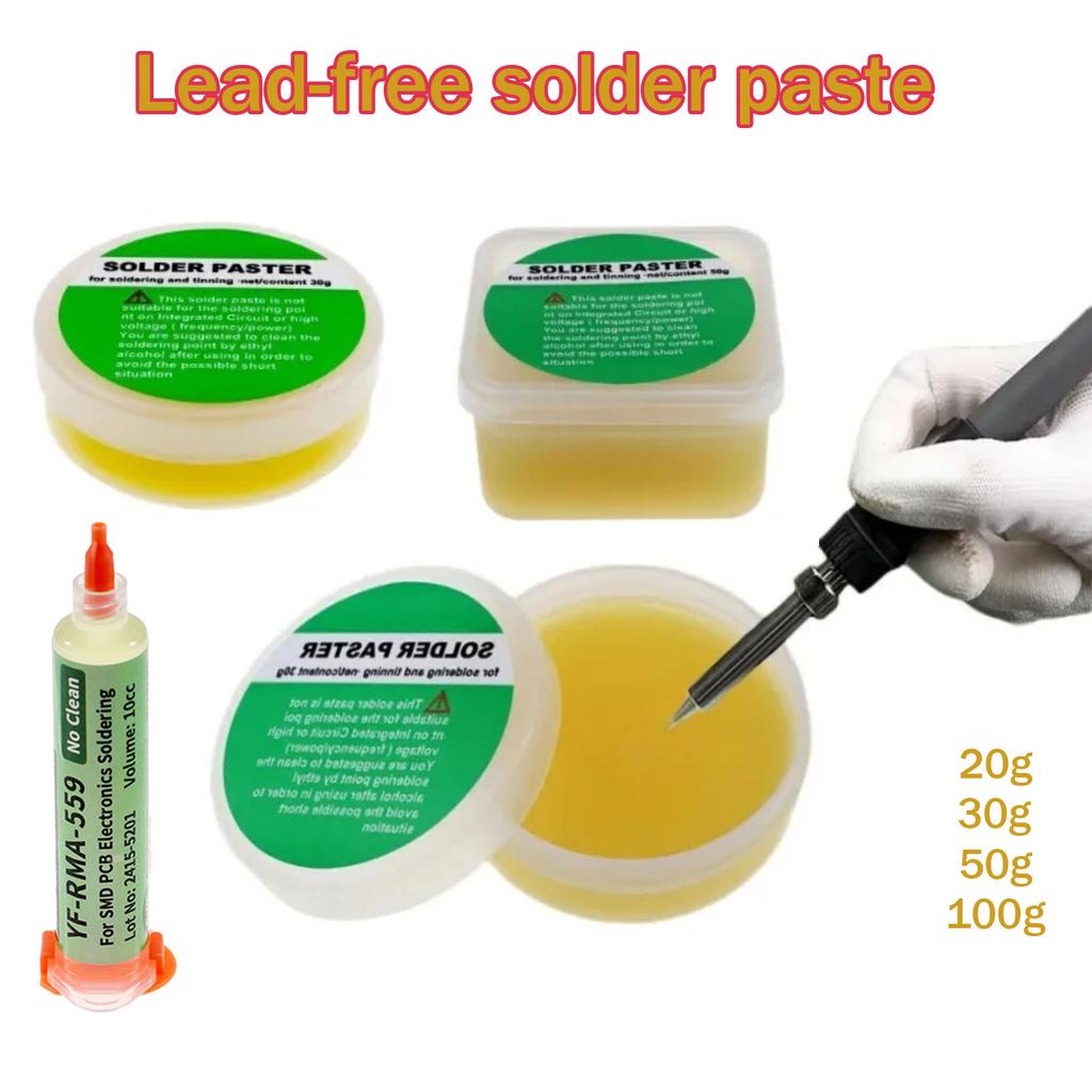 Lead Free Solder Flux 20g/30g/50g/100g Welding Flux Welding Solder Paste 183 Degree Medium Temperature Flux No-Clean Rosin