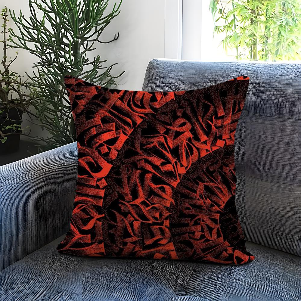 Art P-Pokras L-Lampas Cushion Cover Comfortable Reversible Pillow Cover Ideal for Car Sofa Bedroom & Beyond