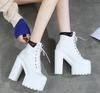 Autumn New 14 Cm High Heel Boots Sexy Nightclub Short Boots for Women Casual Knight Boots