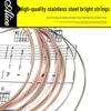 Alice A206SL Folk Acoustic Guitar Strings 123456 Full Set (011-052) for Beginners