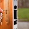 3Pcs Heavy Duty Stainless Steel Door Security Strike Plates Deadbolt Lock Body Guide Plates for Home Office Shop Anti Theft Door