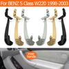 W220 Cubierta de Manija Interior de Puerta Delantera Trasera Izquierda Derecha Moldura Interior de Agarre Para Mercedes Benz Clase S S200 S300 1998-2003