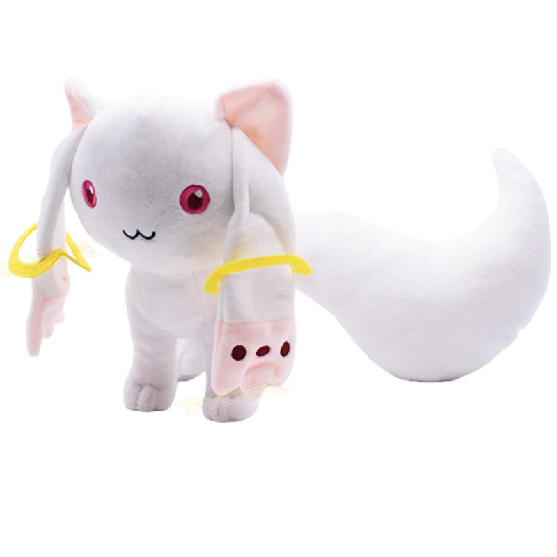 Puella Magi Madoka Magica Kewpie Plush Doll White Cat Fox Moon Cat Doll Toy
