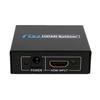 4K HDMI Splitter: 1 Input, 2 Outputs for High-Definition
