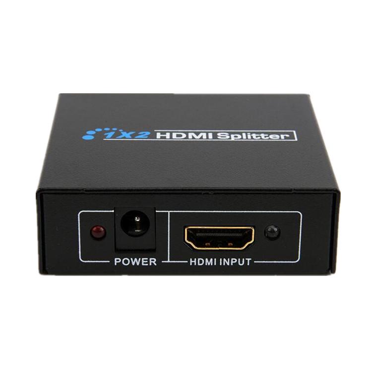 4K HDMI Splitter: 1 Input, 2 Outputs for High-Definition