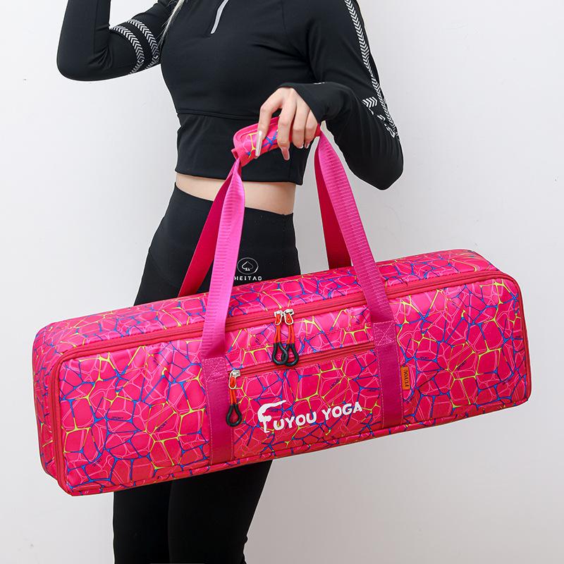 Women's Sports Gym Bag Pilates Yoga Mat Backpack Waterproof Yoga Bag Fitness Portable Sports Bag