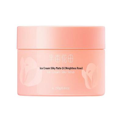 Ban Mu Hua Tian Ice Cream Silky Rose Scented Body Scrub