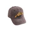 Children's Retro Distressed Cartoon Excavator Baseball Cap - Spring/Autumn Duckbill Hat for Boys & Girls
