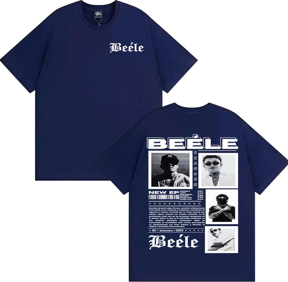 Rapper BEELE Brandon Album Tour 2025 Graphic T Shirt for Men Fashion Hip Hop Vintage T Shirts Summer Tops Casual Comfort Tshirt